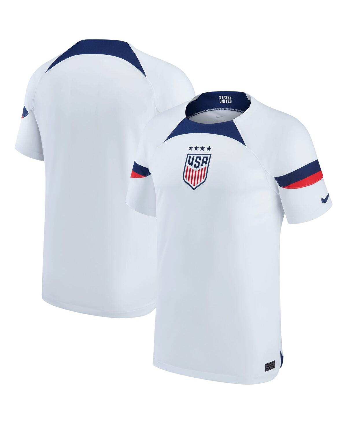 Men's NikeUswnt 2022/23 Home Breathe Stadium Replica Blank Jersey - White