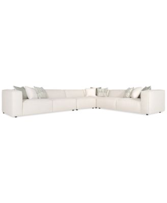 Bliss 161" 4-Pc. Fabric Modular Sectional, Created for Macy's 