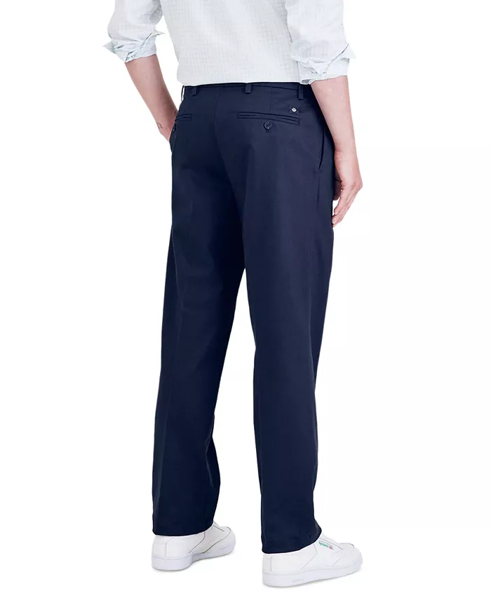 Men's Signature Classic Fit Pleated Iron Free Pants with Stain Defender - thumbnail 10