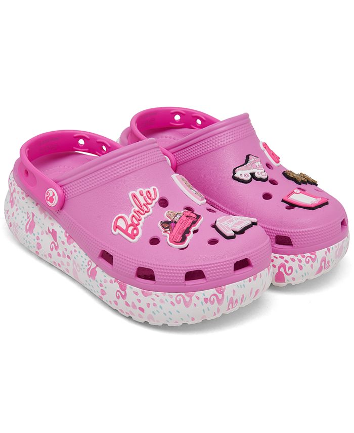 Crocs Barbie Cozy Sandal Pink With Barbie Charms Women's Size 10 New In  Package