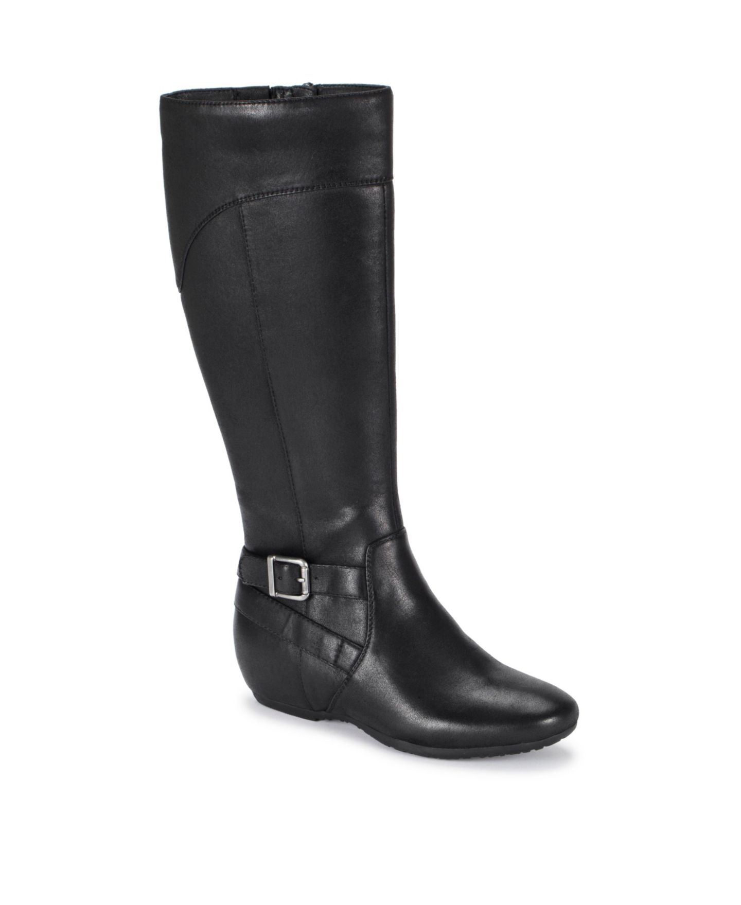 Женские ботинки Baretraps Karmina Tall Round Toe, цвет: Чёрный — фото 6