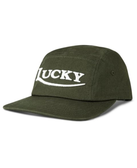 Женская кепка Lucky Brand Embr. 5 Panel Hat, цвет: Оливковый