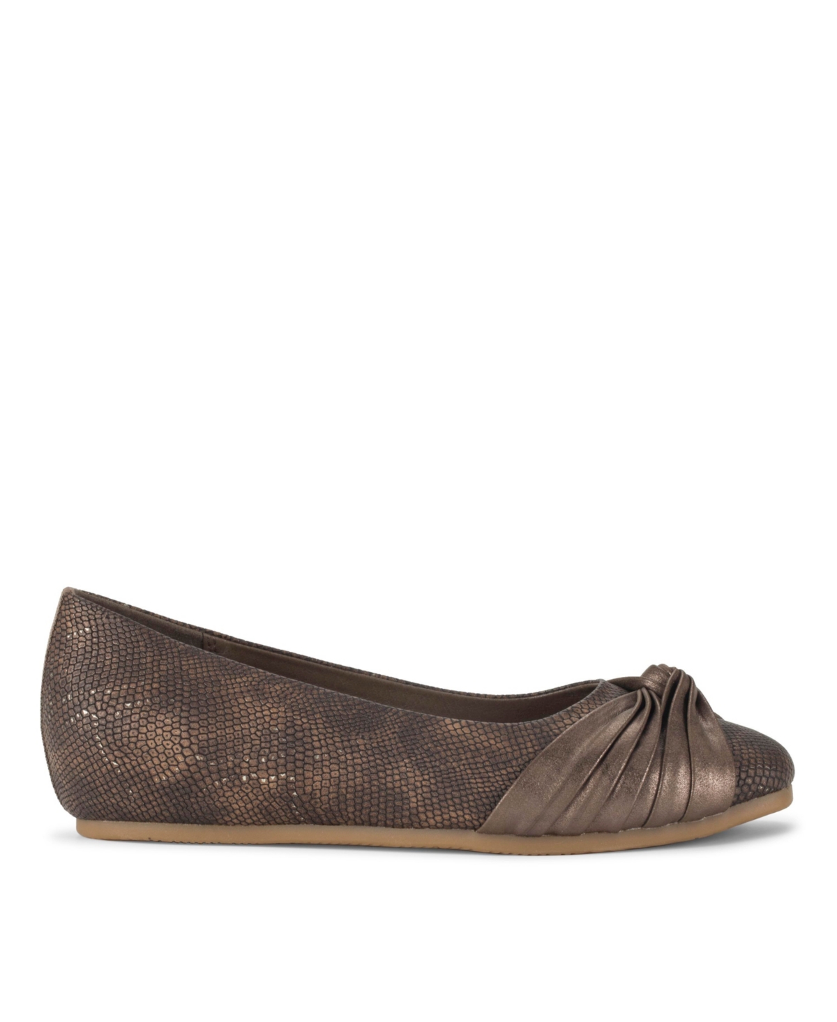 Baretraps Women's Chainey Ballet Flats In Taupe Metallic