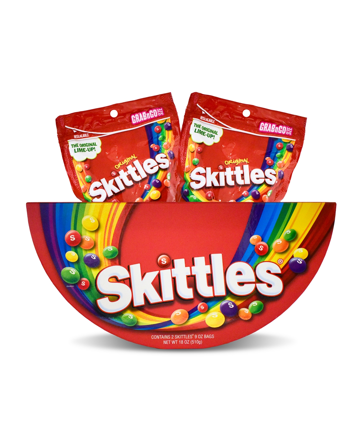 It'sugar Giant Skittles Candy Gift Box In No Color