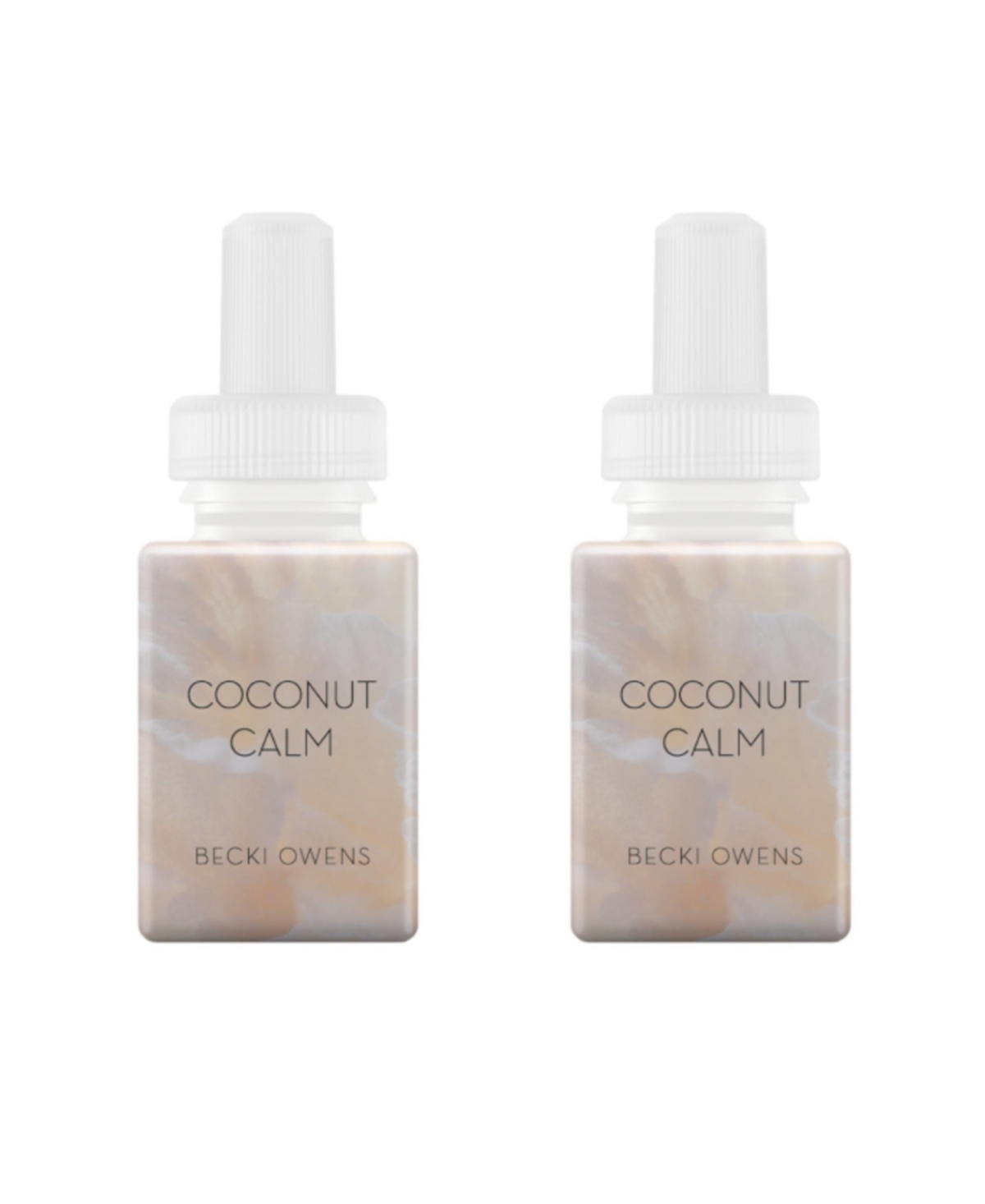Becki Owens - Coconut Calm - Home Scent Refill - Smart Home Air Diffuser Fragrance - Up to 120-Hours of Premium Fragrance per Refill - Household