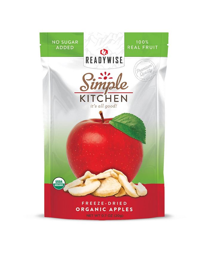 ReadyWise Simple Kitchen Organic FreezeDried Apples 6 Pack Macy's