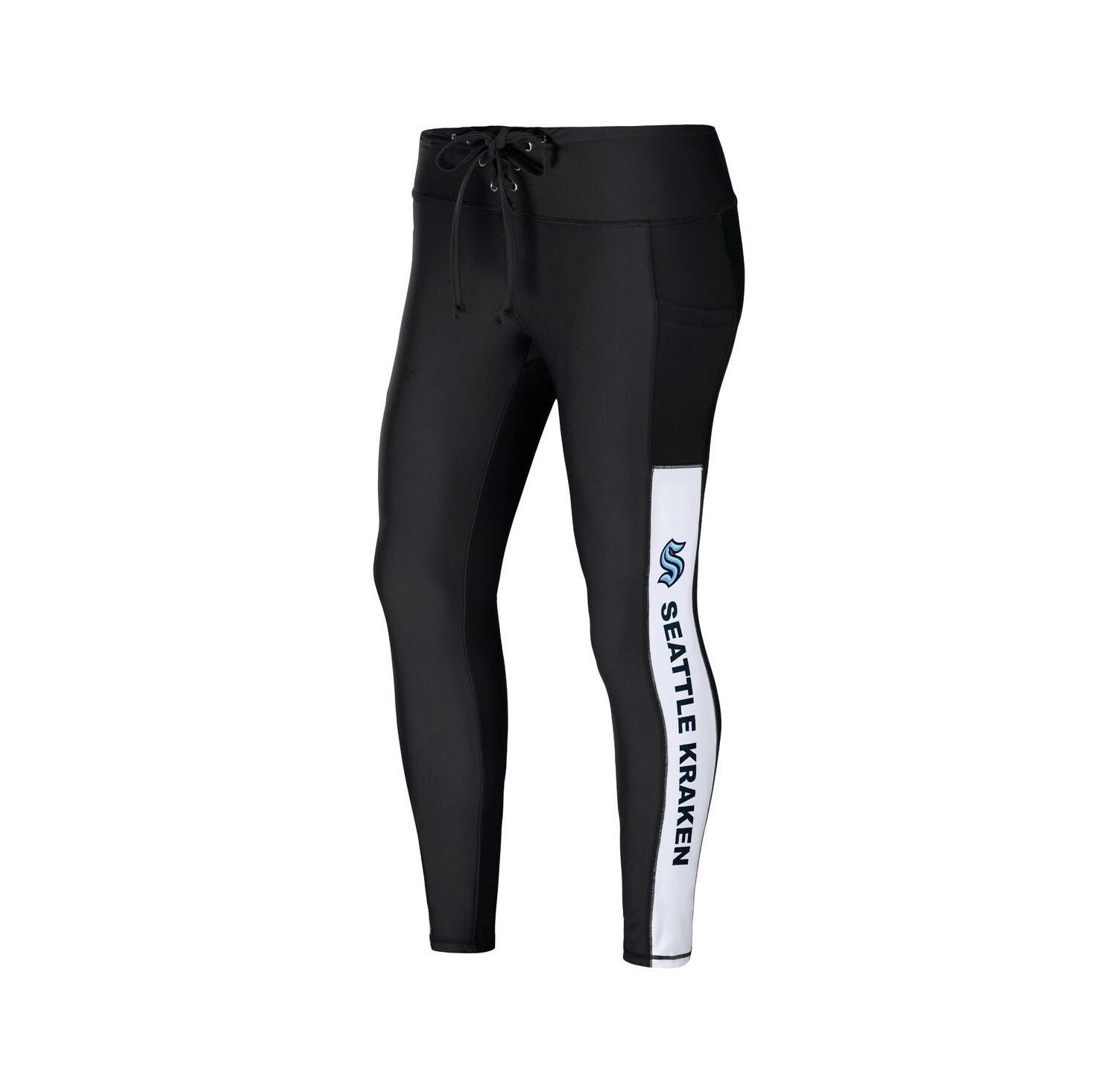 Women's Black Seattle Kraken Leggings