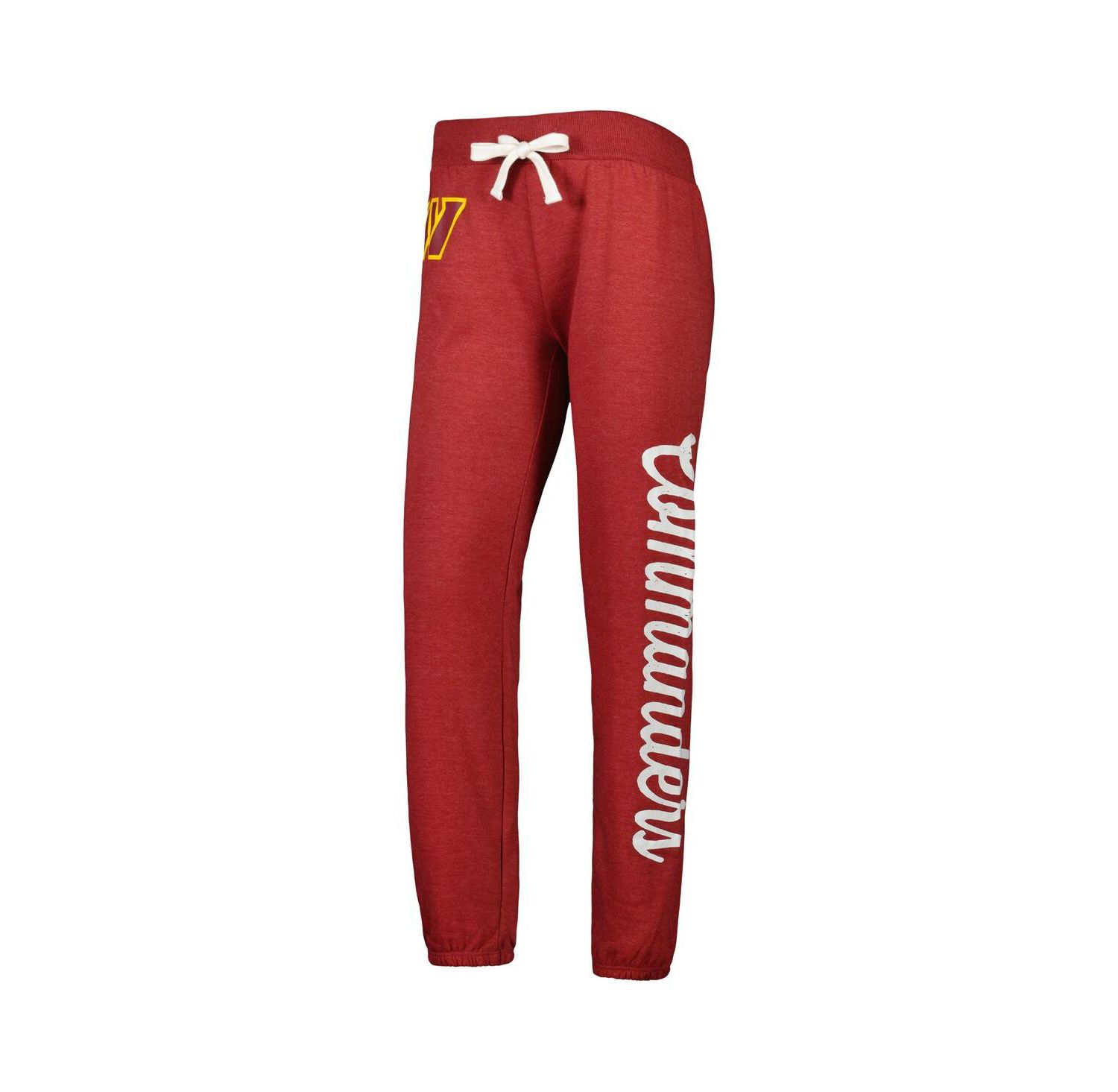 Women's Burgundy Washington Commanders Scrimmage Fleece Pants