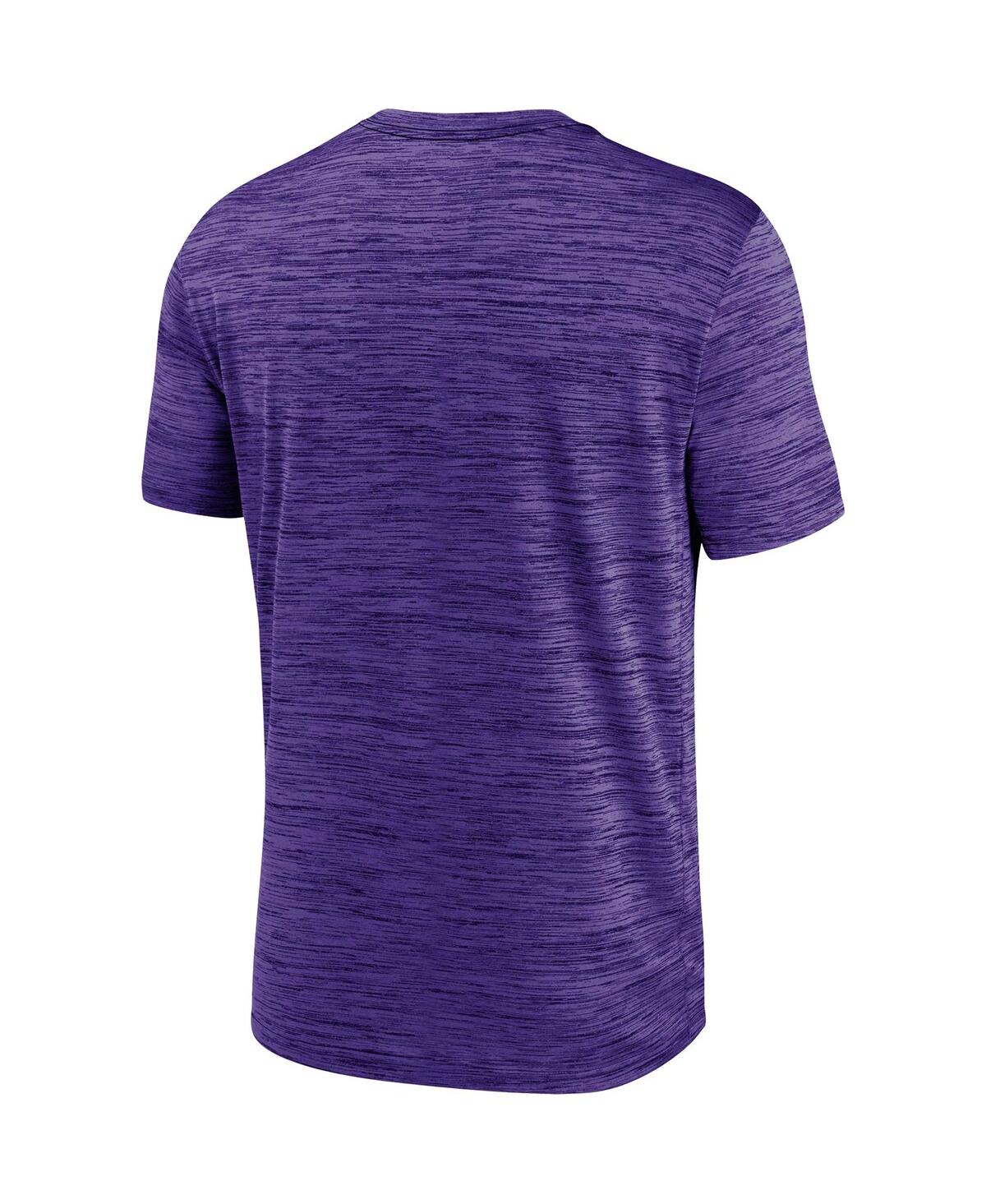 Shop Nike Men's  Purple Baltimore Ravens Velocity Performance T-shirt