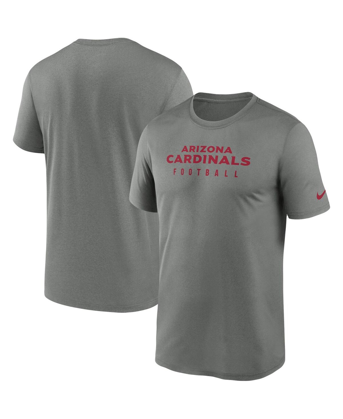 Men's NikeArizona Cardinals Sideline Legend Performance T-shirt - Heather Gray