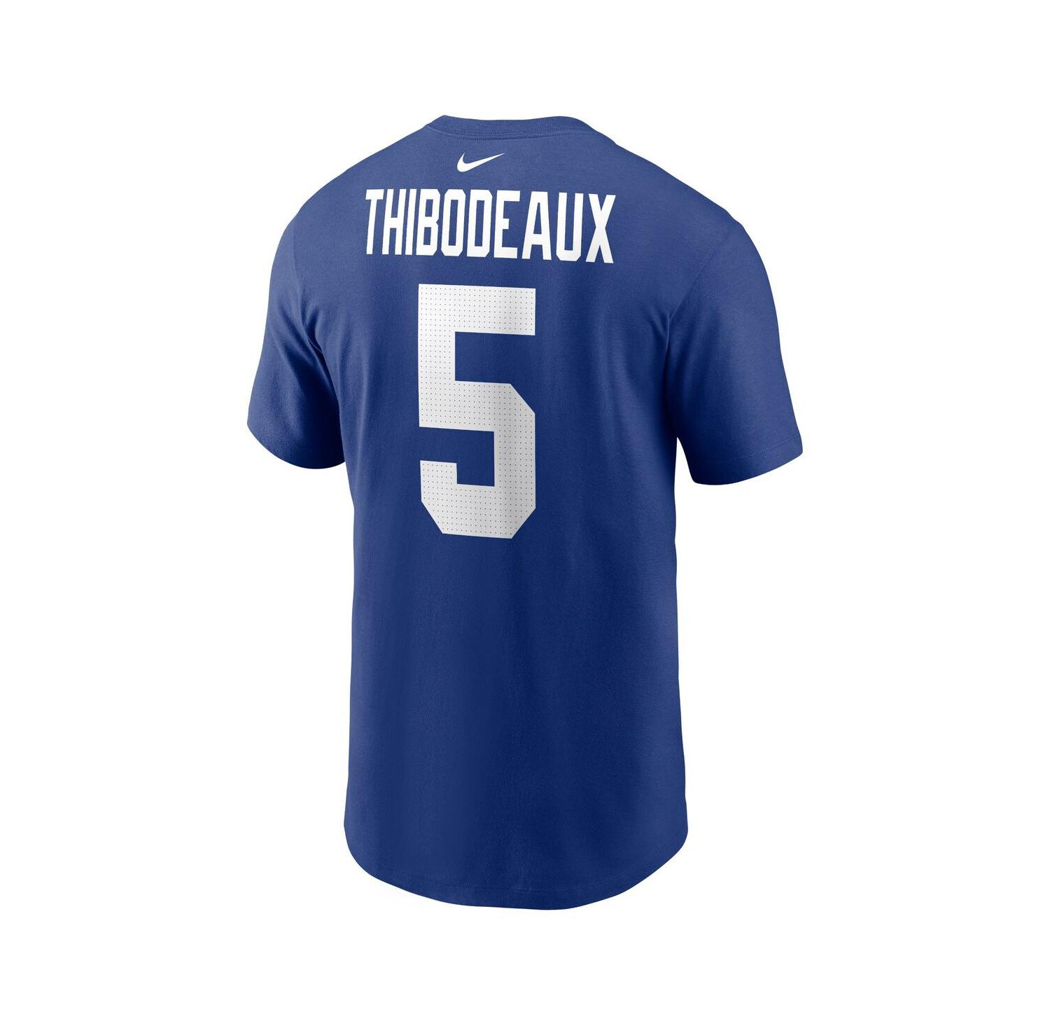 Men's Kayvon Thibodeaux Royal New York Giants Player Name and Number T-shirt
