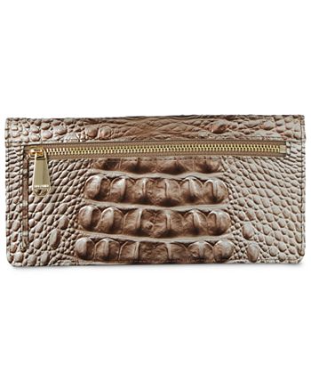 Brahmin Ady Delphine Embossed Leather Wallet - Macy's