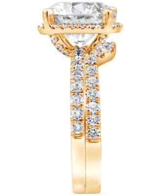 Certified Lab Grown Diamond Bridal Set (5 ct. t.w.) in 14k Gold