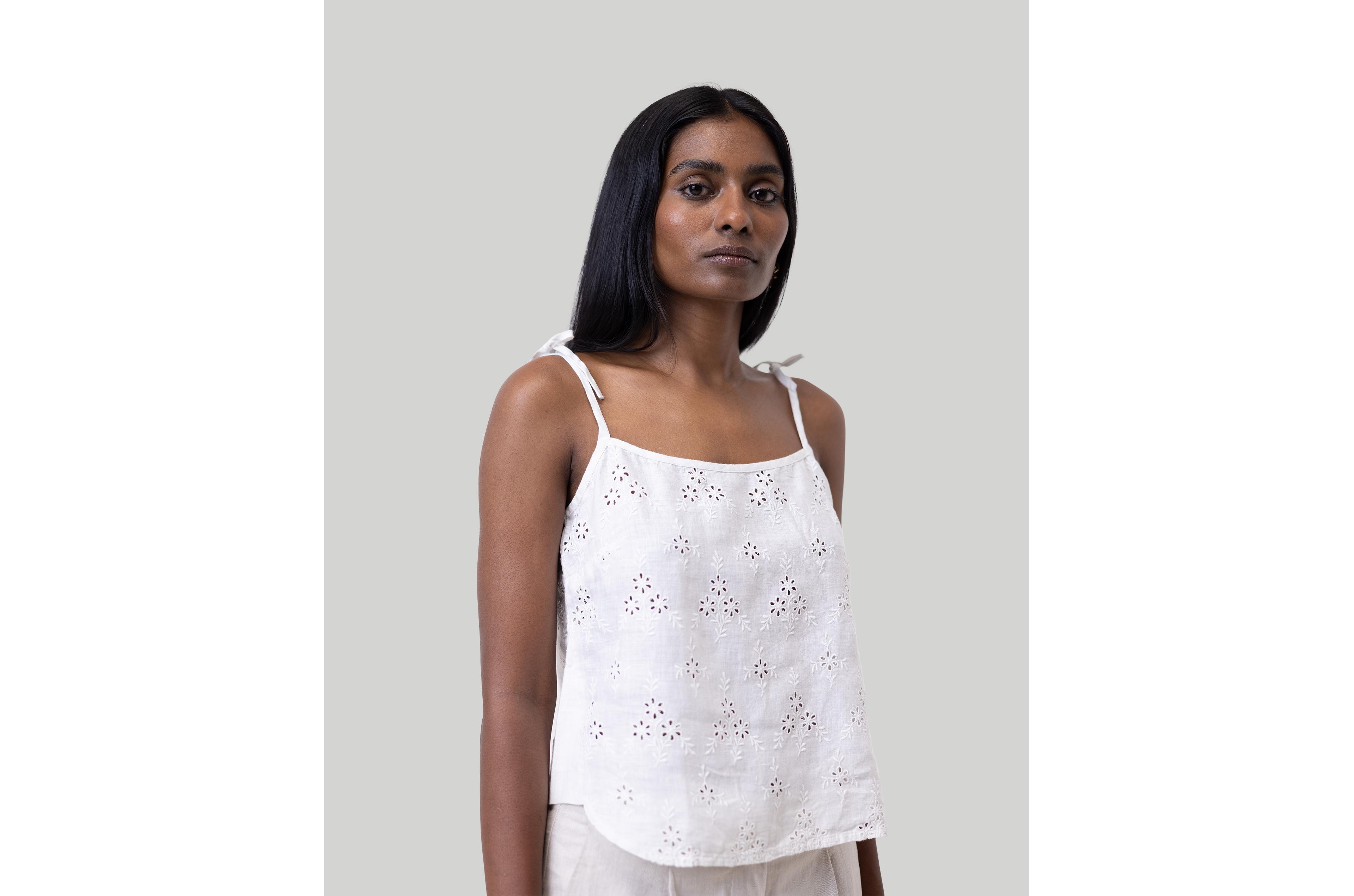 Reistor Women's Tie-up Camisole Top