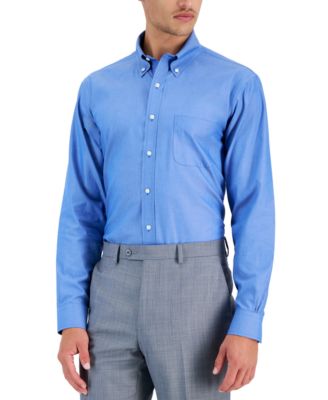 Brooks Brothers - Men's Regular Fit Non-Iron Solid Dress Shirt