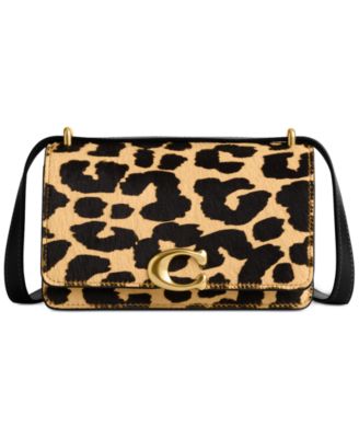 COACH - Leopard Printed Calf Hair Bandit Crossbody