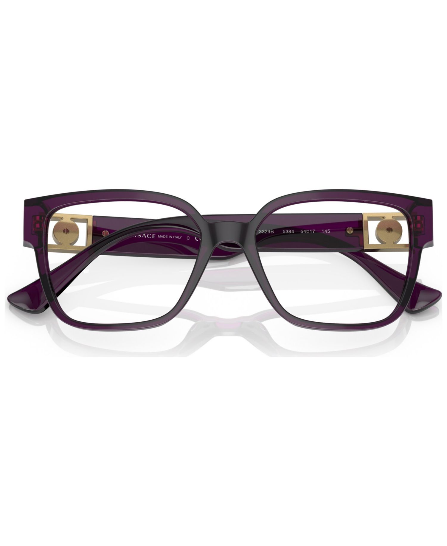 Woman Square Plastic VE3329B Eyeglasses