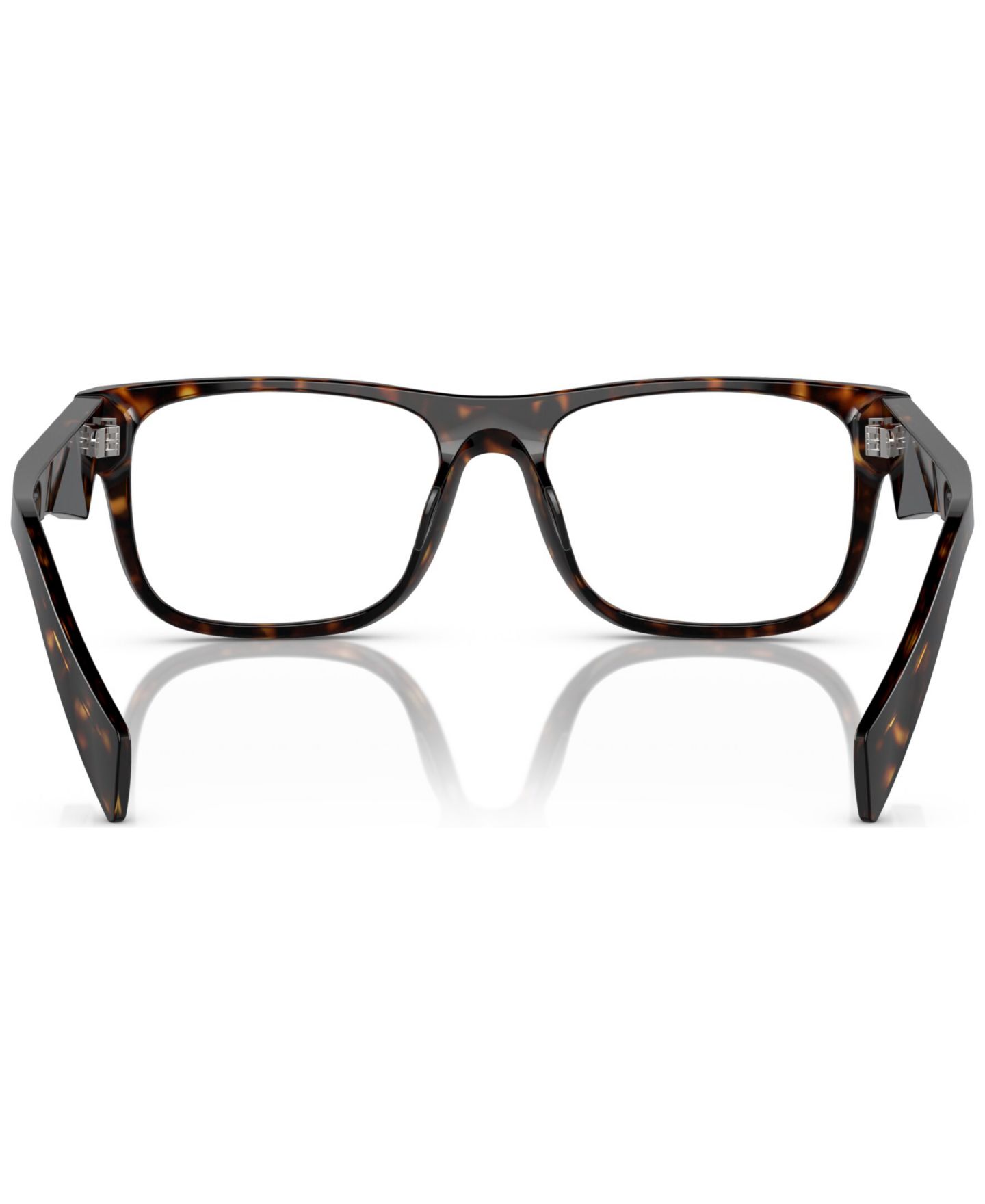 Мужские очки PRADA Man Pillow Plastic PR 22ZV Eyeglasses, цвет: Loden / Чёрный — фото 3