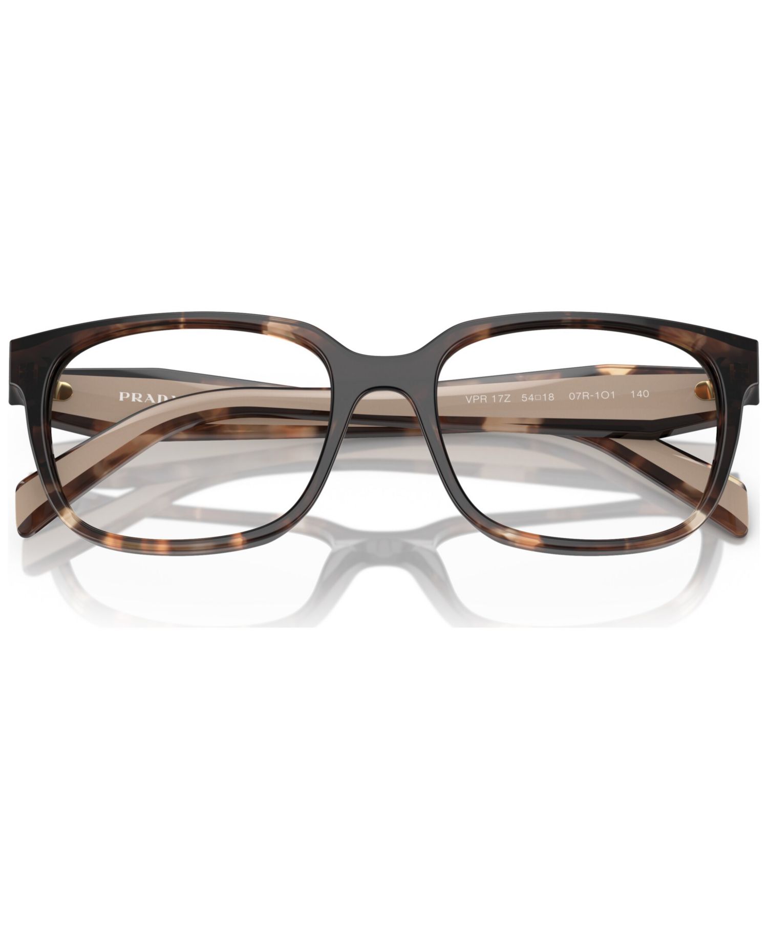 Woman Rectangle Plastic PR 17ZV Eyeglasses