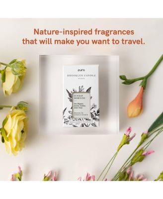 Brooklyn Candle Studio - Sunday Morning - Home Scent Refill - Smart Home Air Diffuser Fragrance - Up to 120-Hours of Luxury Fragrance per Vial - Clean & Safe Diffuser Fragrance - 2 Pack