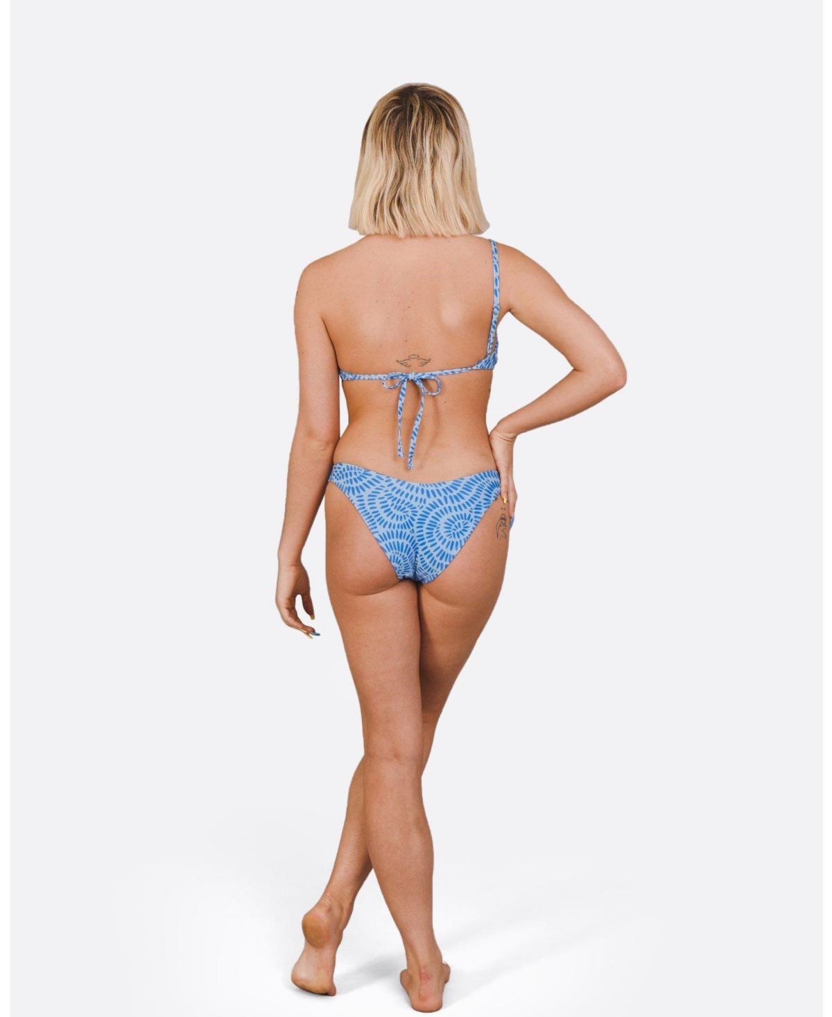 Oosc Women's Moroccan Dream Cold Shoulder Bikini Top