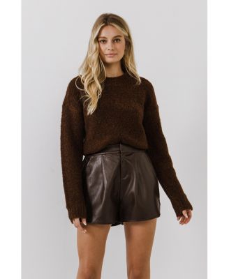 Women's Cozy Round neck Sweater