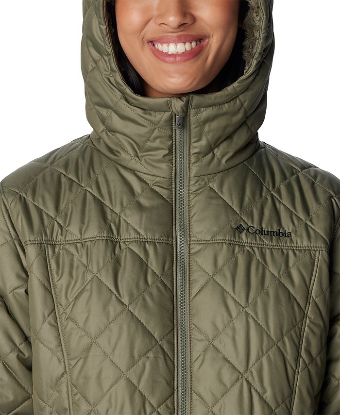 Columbia Women's Copper Crest Hooded FleeceLined MidLength Coat Macy's