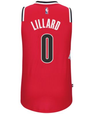 adidas - Men's Damian Lillard Portland Trail Blazers Swingman Jersey