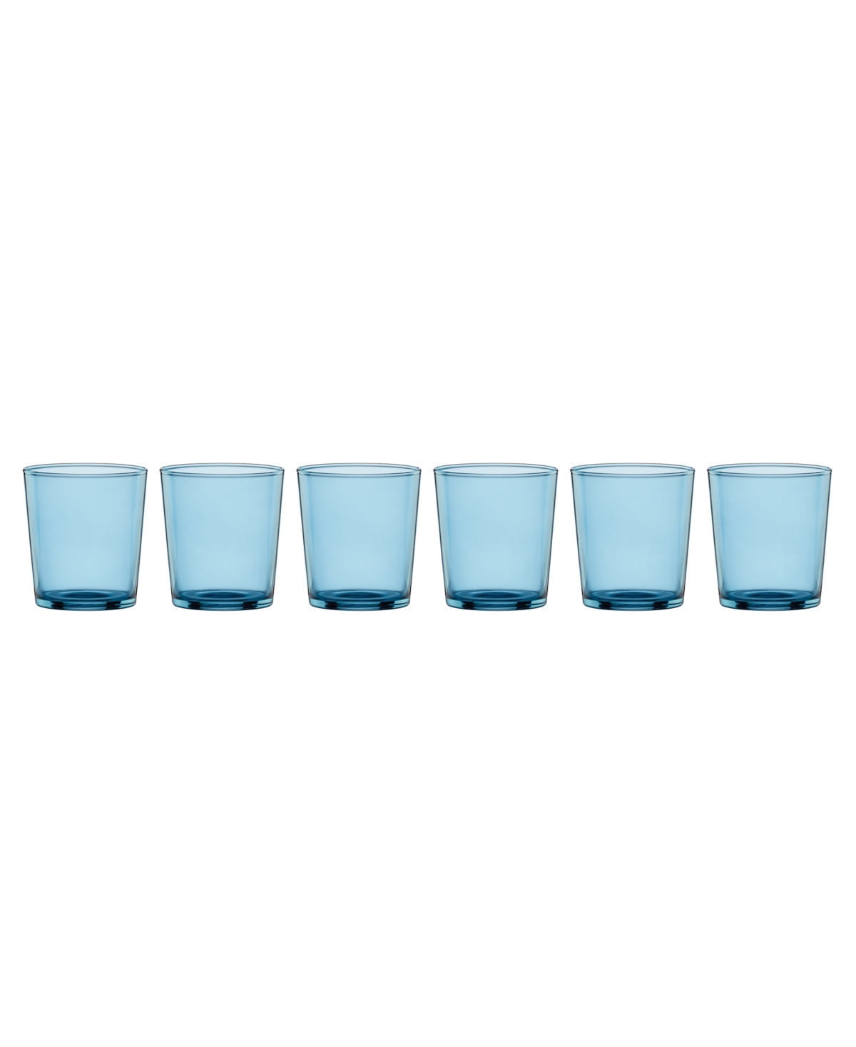Oneida Stackables Shot Glasses, Set Of 6 In Blue