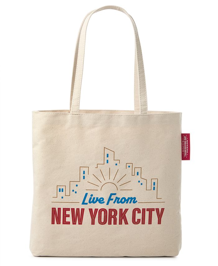 Dani Accessories Macy's Parade Live From NY Canvas Tote, Created for ...