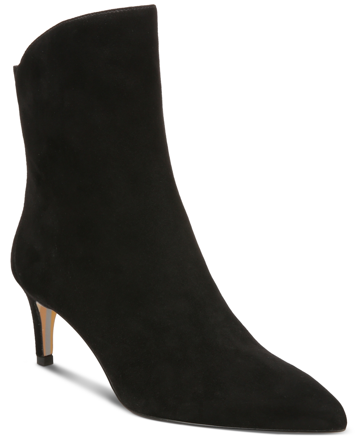 Sam Edelman Usha Ankle Bootie In Black Suede