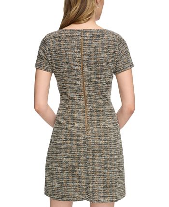 Calvin klein tweed sales dress