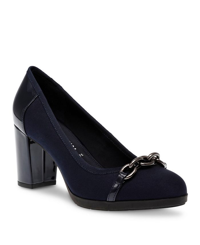 Anne Klein Women s Caitlyn Block Heel Pumps Macy s