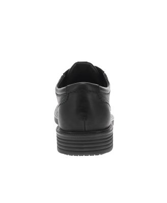 Men's Tanner Slip Resistant Faux Leather Dress Shoes