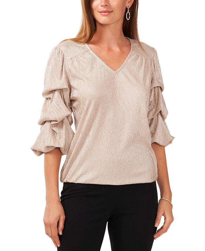 Macys shop silver blouse