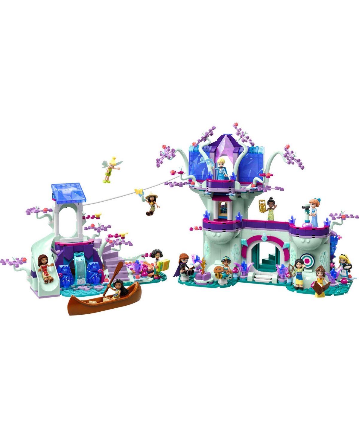 Shop Lego Disney 43215 The Enchanted Treehouse Toy Building Set In Multicolor