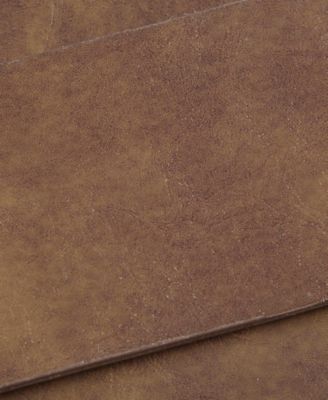 Oslo 24" High Faux Leather Woven Counter Stool