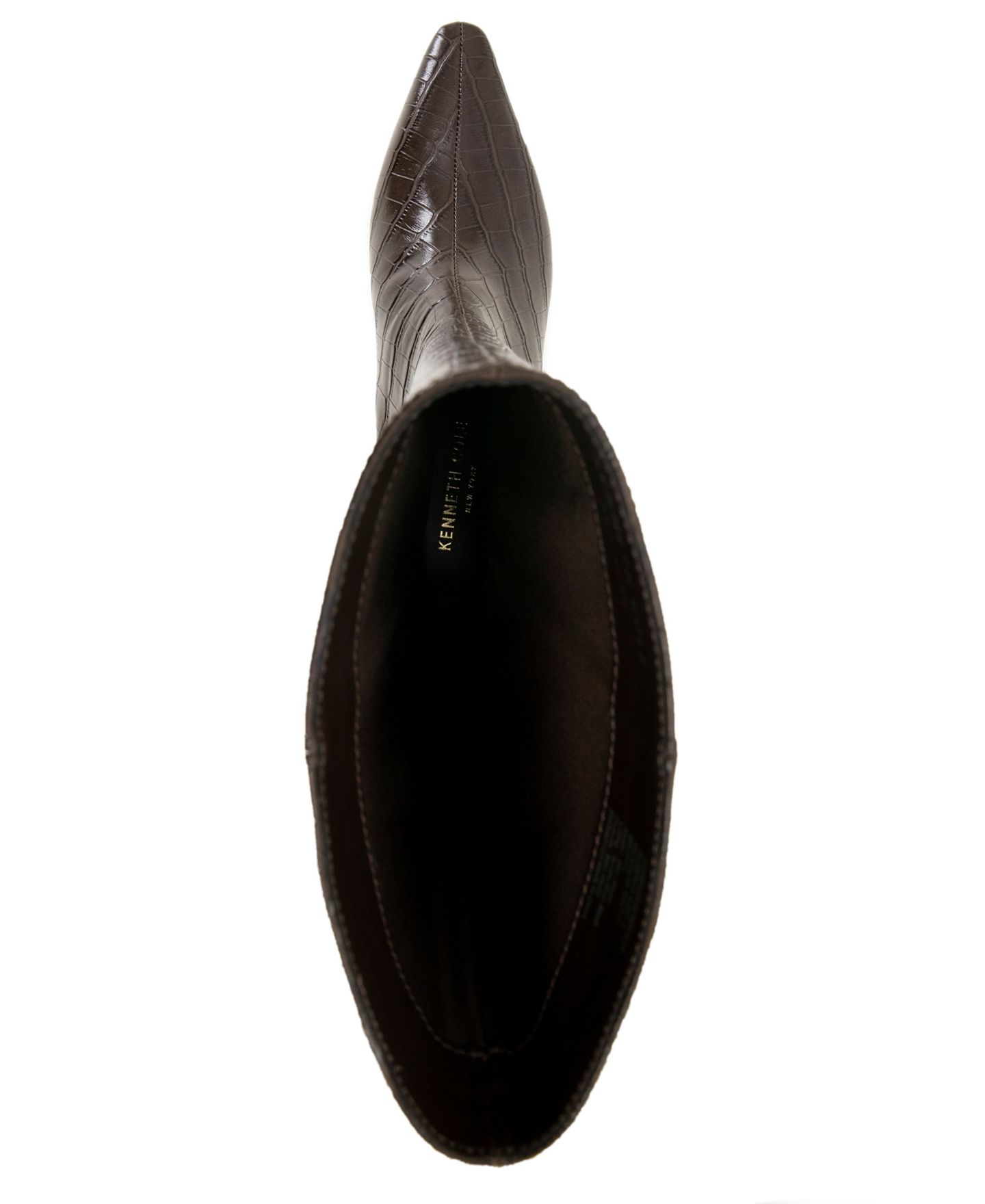 Женские ботинки Kenneth Cole New York Meryl Kitten Heel, цвет: Чёрный замшевый — фото 9