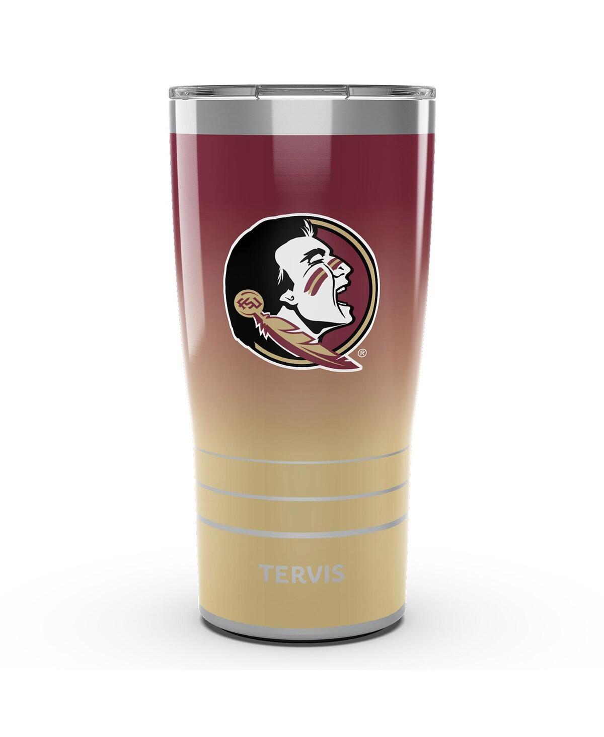 Tervis Tumbler Florida State Seminoles 20 oz Ombre Stainless Steel Tumbler In Multi