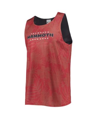 Men's Red, Black Colorado Mammoth Reversible Mesh Tank Top
