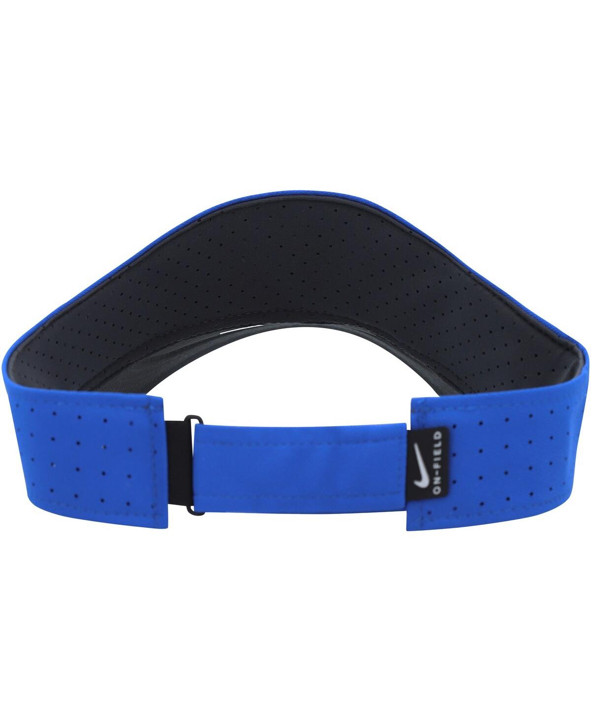 Men's NikeBoise State Broncos 2023 Sideline Performance Adjustable Visor - Royal