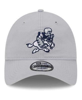 Men's Gray Dallas Cowboys Retro Main Core Classic 2.0 9TWENTY Adjustable Hat