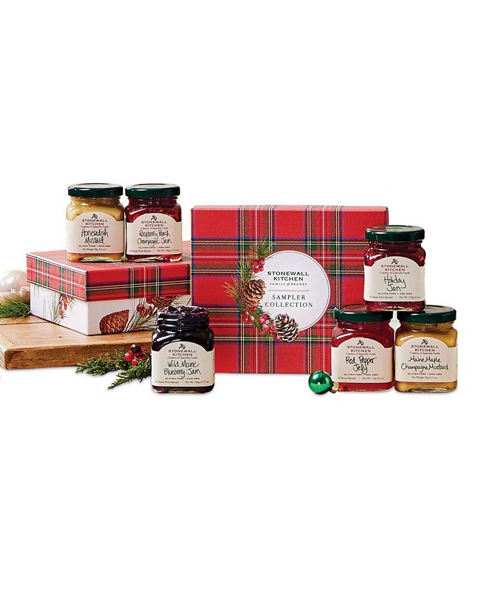 Stonewall Kitchen Holiday Sampler Collection Gift Box, 6 Piece Set - Macy's