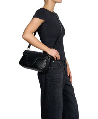 Misty Faux Leather Crossbody Bag