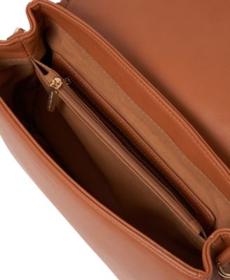 Misty Faux Leather Crossbody Bag