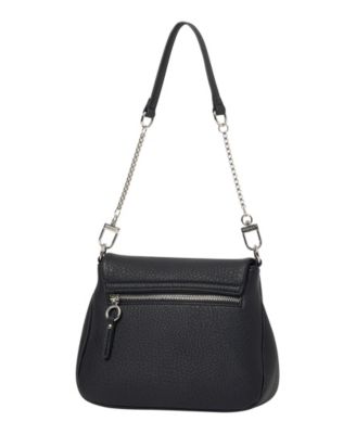 Wish List Faux Leather Crossbody Bag