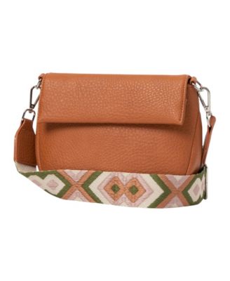 Realism Faux Leather Crossbody Bag