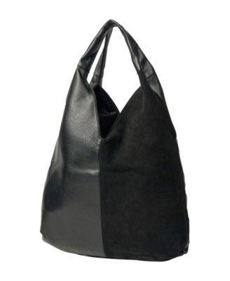 Lenora Faux Leather Hobo Bag