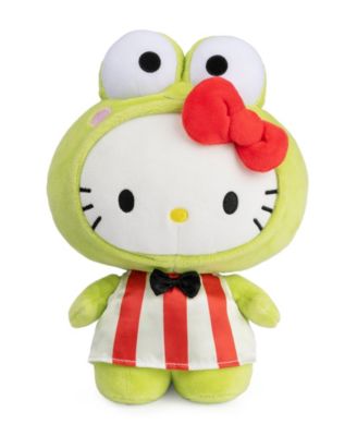 Keroppi Plush Toy, Premium Stuffed Animal, Green, 9.5