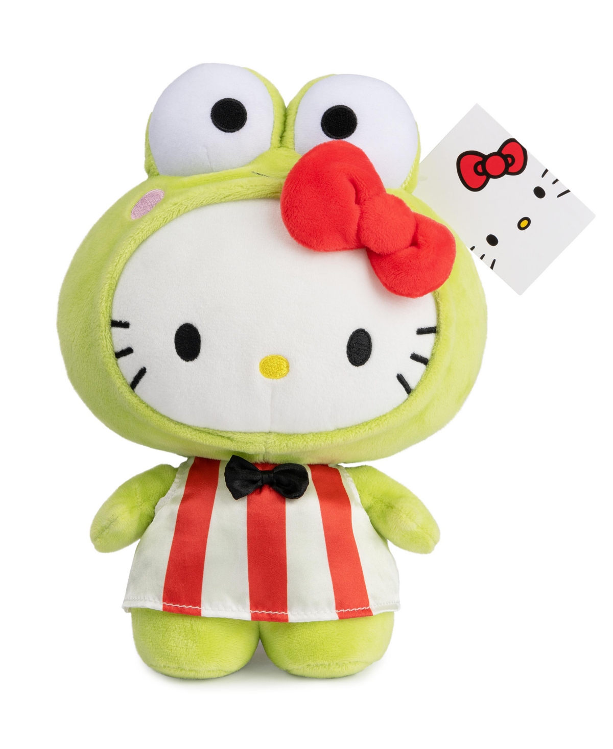 Hello Kitty Keroppi Plush Toy, Premium Stuffed Animal, Green, 9.5" In Multi-color